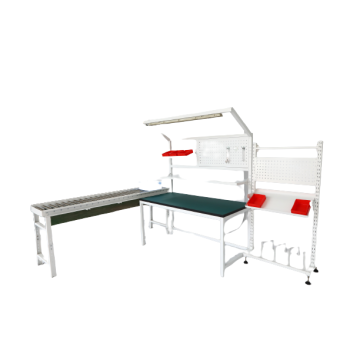 Production workbench system B(assembly+package+conveyor)